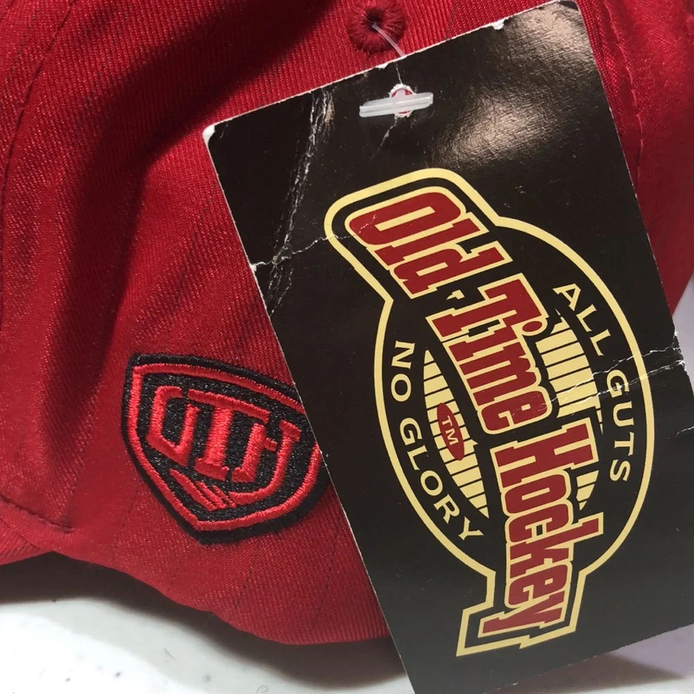 Carolina Hurricanes NHL Old Time Hockey Floyd Flex Fit Hat Cap All Guts No Glory - Picture 5 of 5